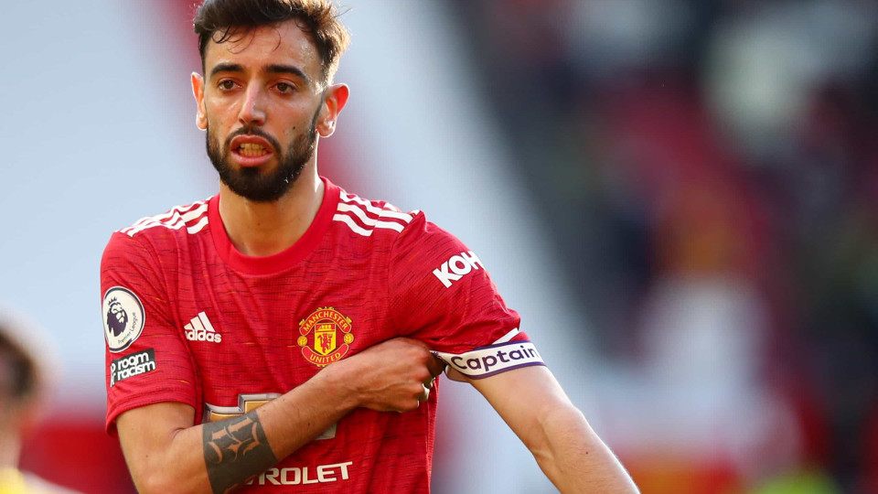 Bruno Fernandes na corrida pelo título de melhor jogador da Liga Europa