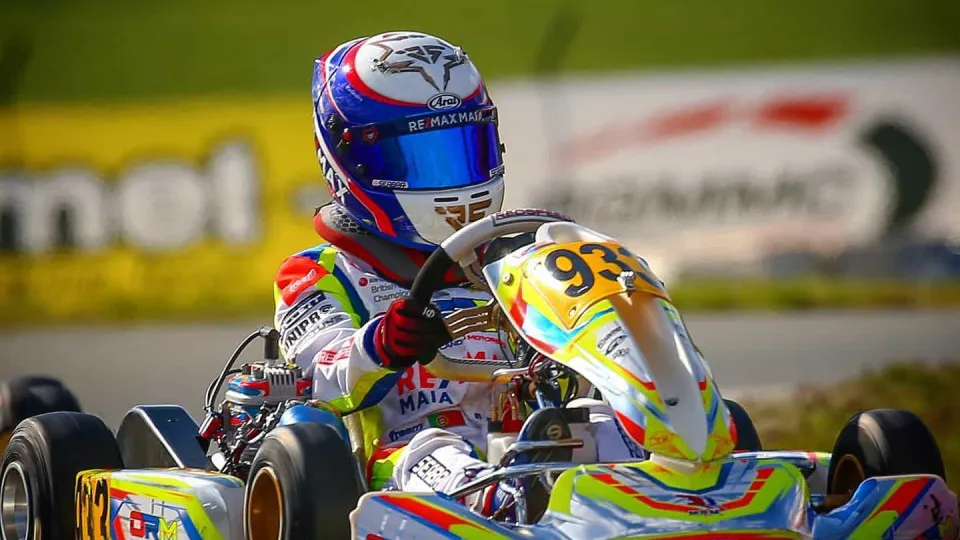 Rodrigo Seabra continua a dar cartas no karting europeu