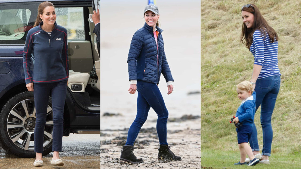 Dez vezes em que Kate Middleton apostou em visuais com calças