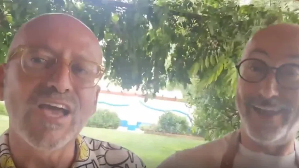 "Arraial para dois!". Goucha e marido celebraram os Santos Populares