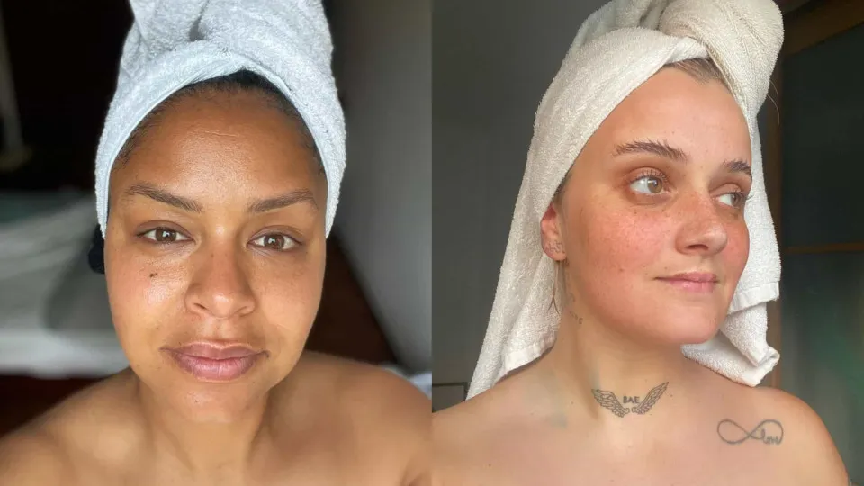 "Cara lavada". Carolina Deslandes inspira-se em foto de Cláudia Semedo