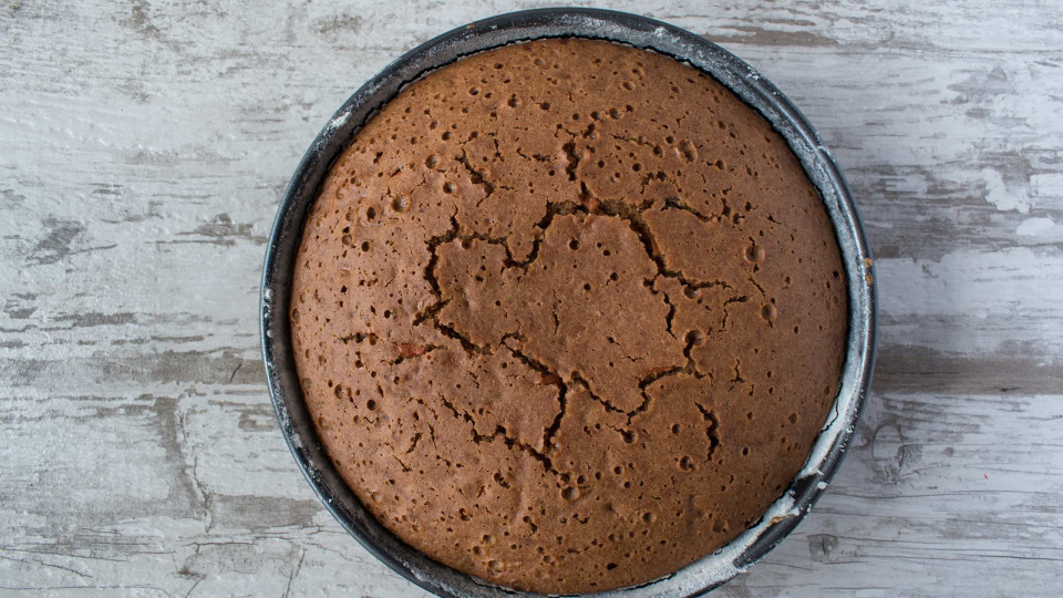 Diga sim a este delicioso pão de ló de chocolate