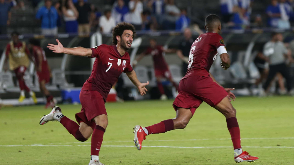 Qatar vence Honduras e apura-se para os quartos de final da Gold Cup