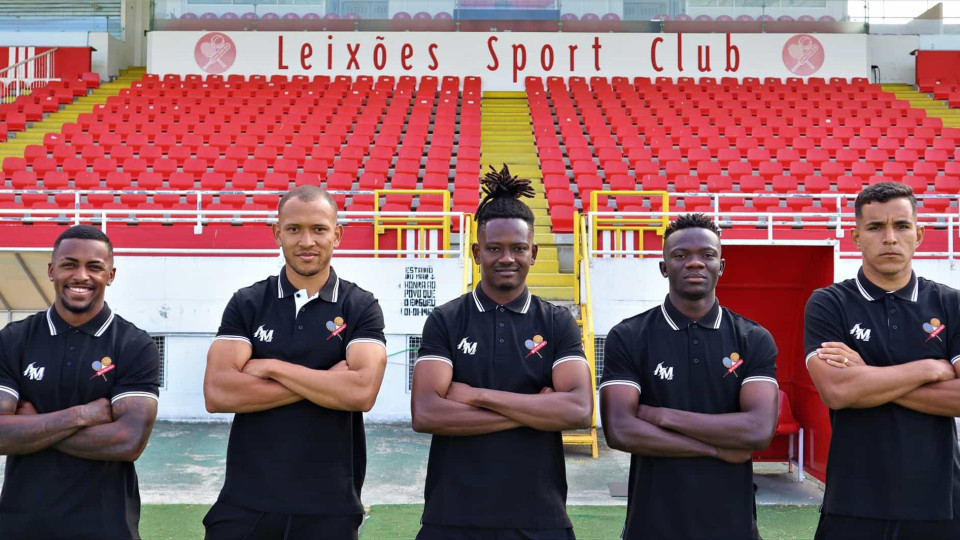 Leixões anuncia contratação de mais cinco jogadores para 2021/22