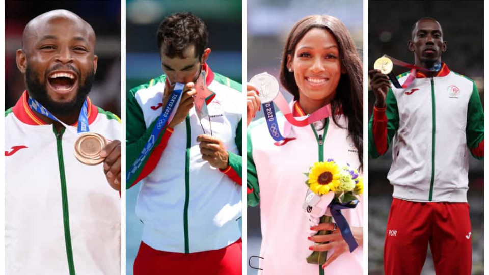 Pichardo, Mamona, Pimenta e Fonseca. Quanto paga Portugal aos medalhados?