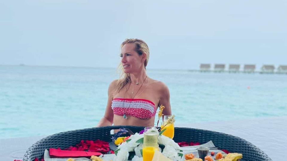 De férias nas Maldivas, Fernanda Serrano partilha vídeo com namorado