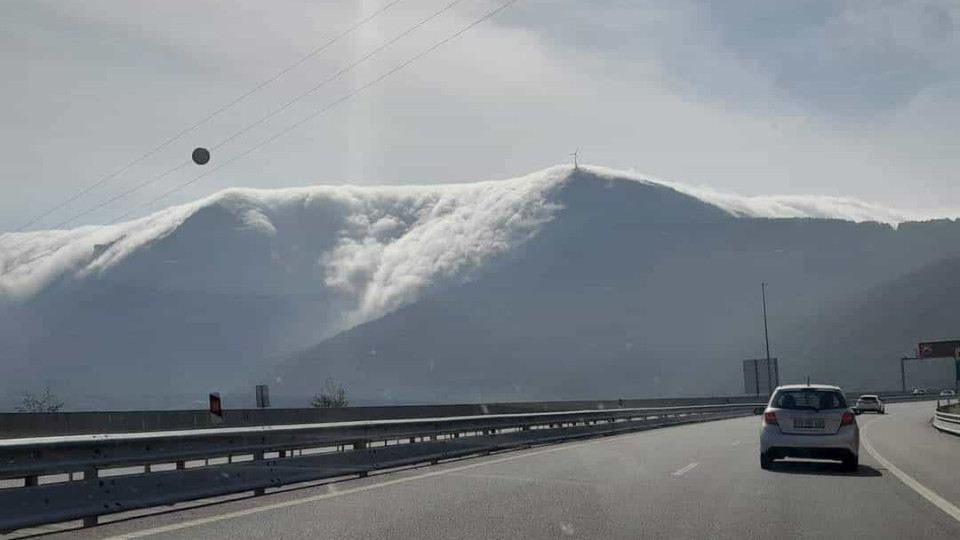 Serras do Marão e do Alvão cobriram-se de 'neve'? Veja as imagens