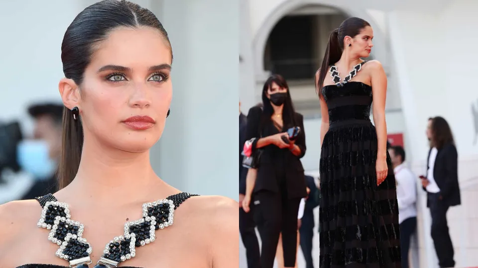 Sara Sampaio não deixou ninguém indiferente em Veneza