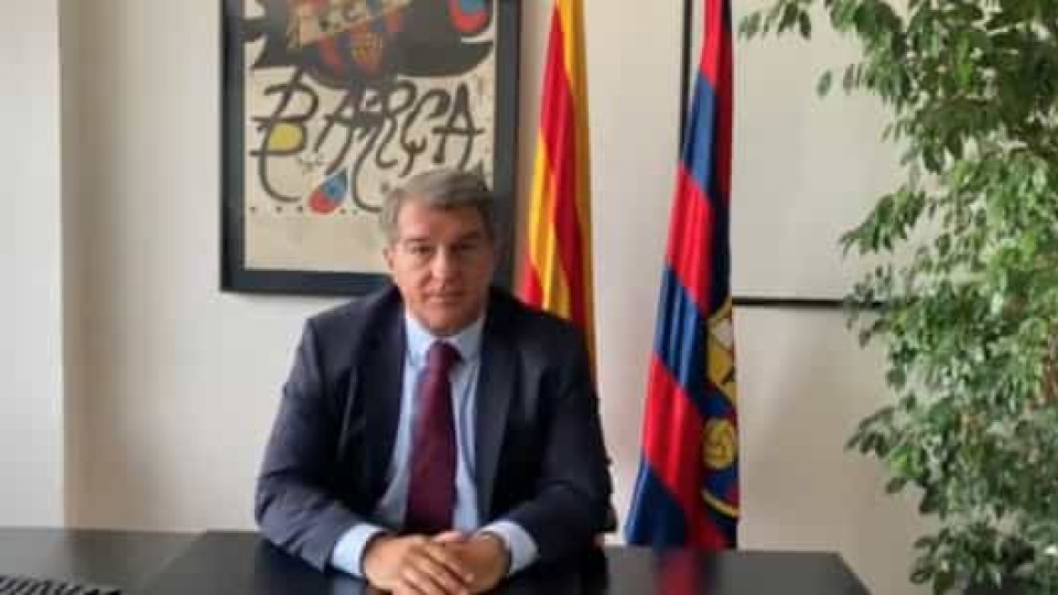 Presidente do Barcelona dirige-se aos adeptos após o 'desastre' europeu