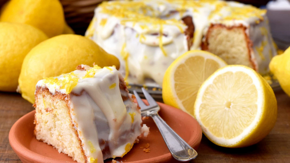 Lanches divinais: Bolo de limão com sementes de chia