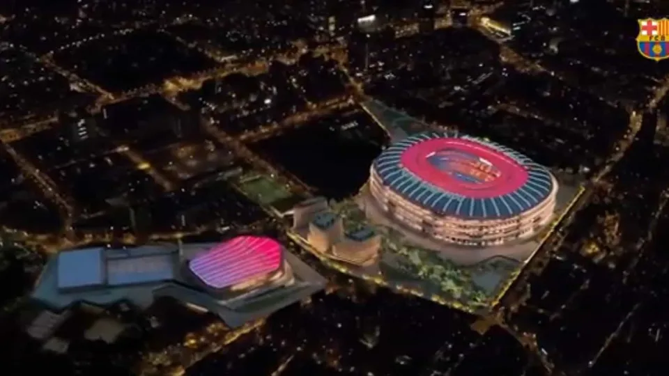 Barcelona apresenta projeto de remodelação do Camp Nou