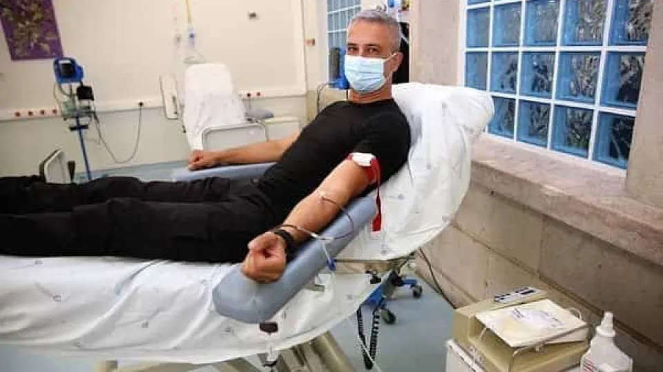 "Sabia que quando doa sangue pode estar a salvar até quatro vidas?"