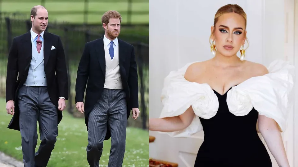 Príncipe William ou príncipe Harry? A escolha de Adele