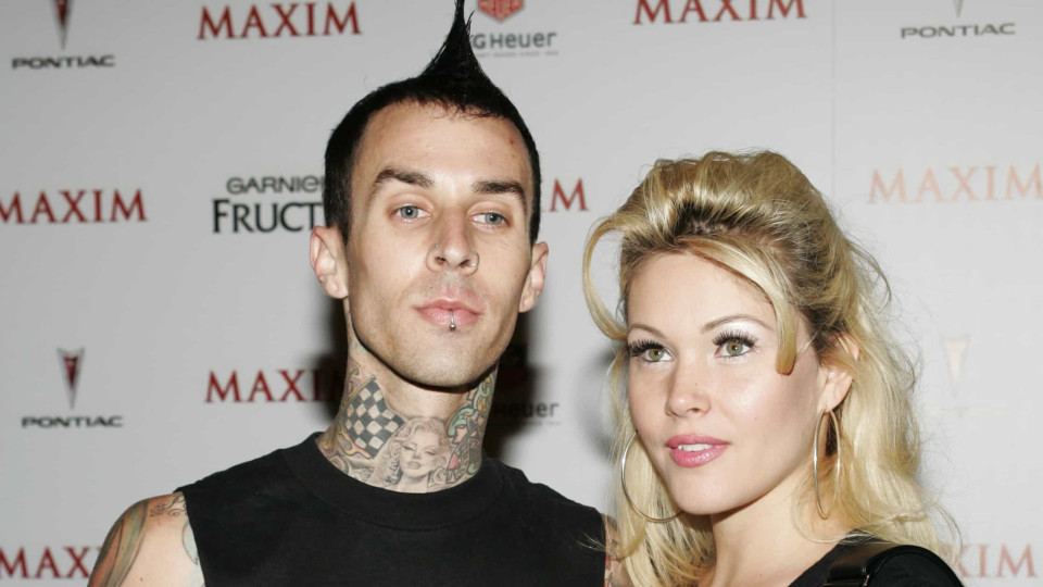 Shanna Moakler, ex-mulher de Travis Barker, mostra-se com o namorado 