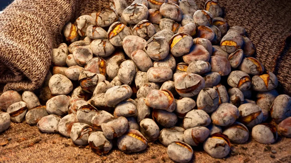 Quentes e boas! Castanhas assadas para fazer em casa (na frigideira)