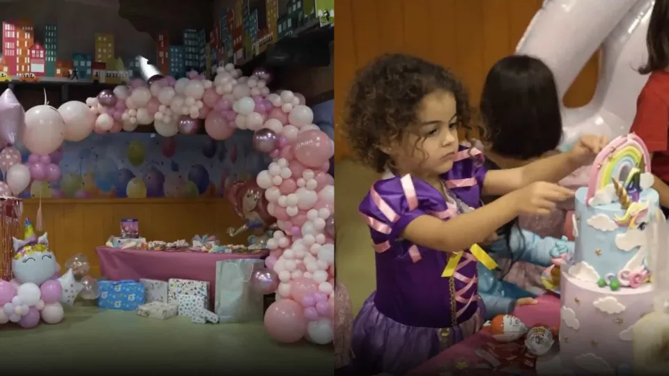 Vídeo. Os detalhes da festa de aniversário de Alana Martina
