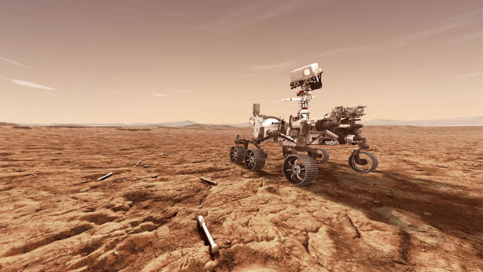 Robô Perseverance produz oxigénio respirável em Marte