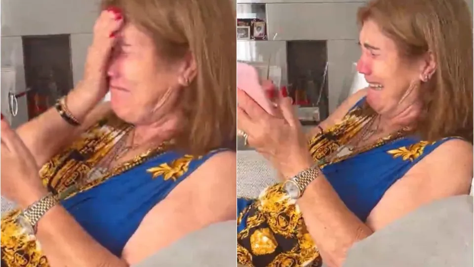 Vídeo: Dolores Aveiro lavada em lágrimas com mensagem de Ronaldo