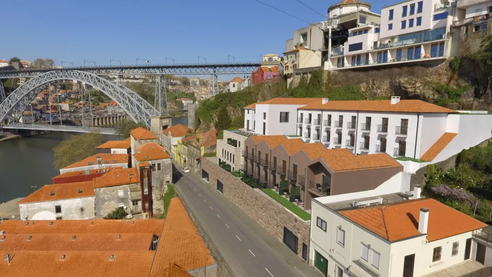Fogo em mato em Vila Nova de Gaia está a "colocar habitações em risco"