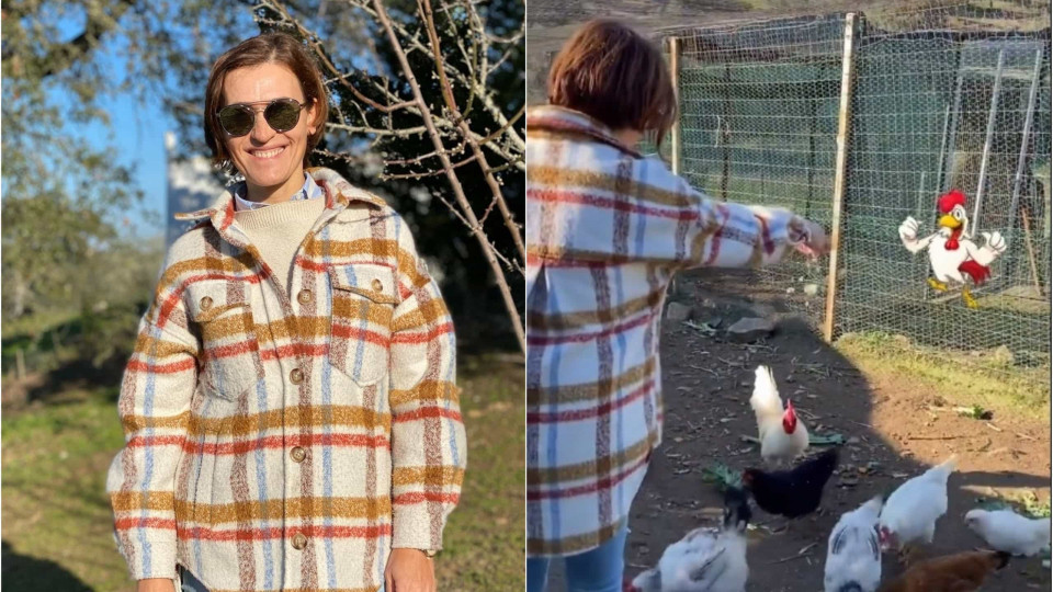 Vídeo. No Alentejo, Fátima Lopes mostra-se rendida à vida no campo