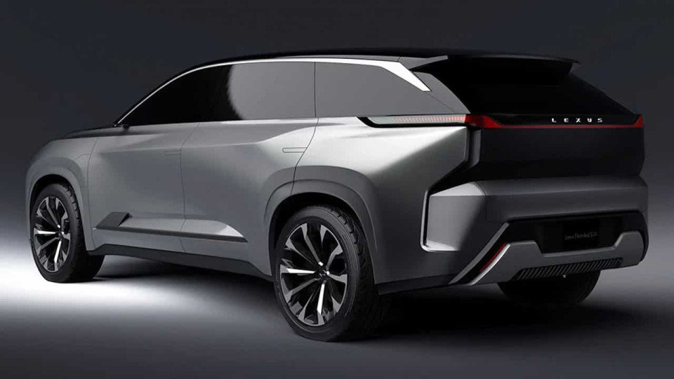 Lexus revela novas imagens de um novo SUV 100% elétrico