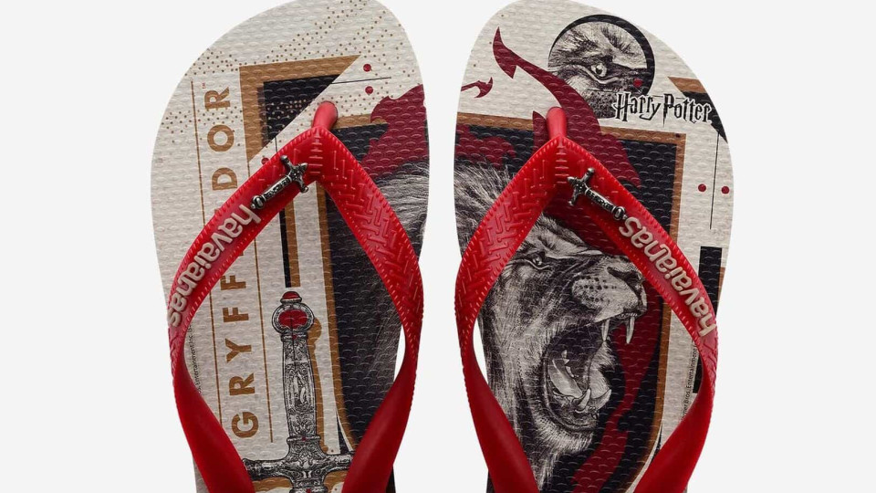 Estas Havaianas são só para os verdadeiros fãs de 'Harry Potter'