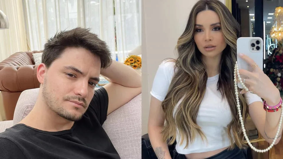 Bruna Gomes chora ao lembrar namoro com Filipe Neto. "Eu era a sombra"