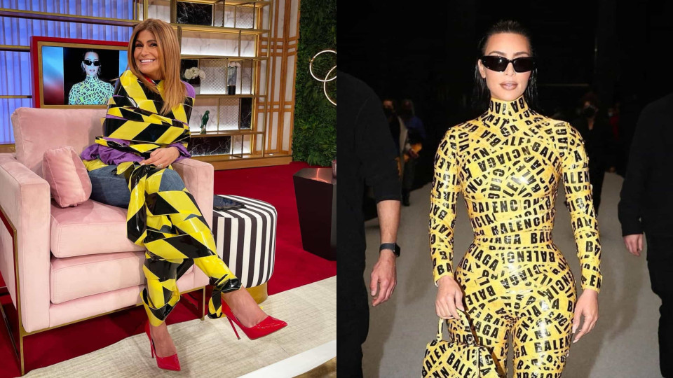 Liliana Campos 'recria' look de Kim Kardashian. "Quem veste melhor?"