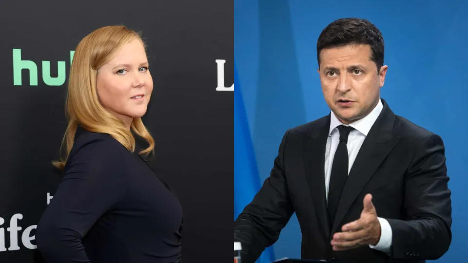 Amy Schumer quer que Volodymyr Zelensky marque presença nos Óscares