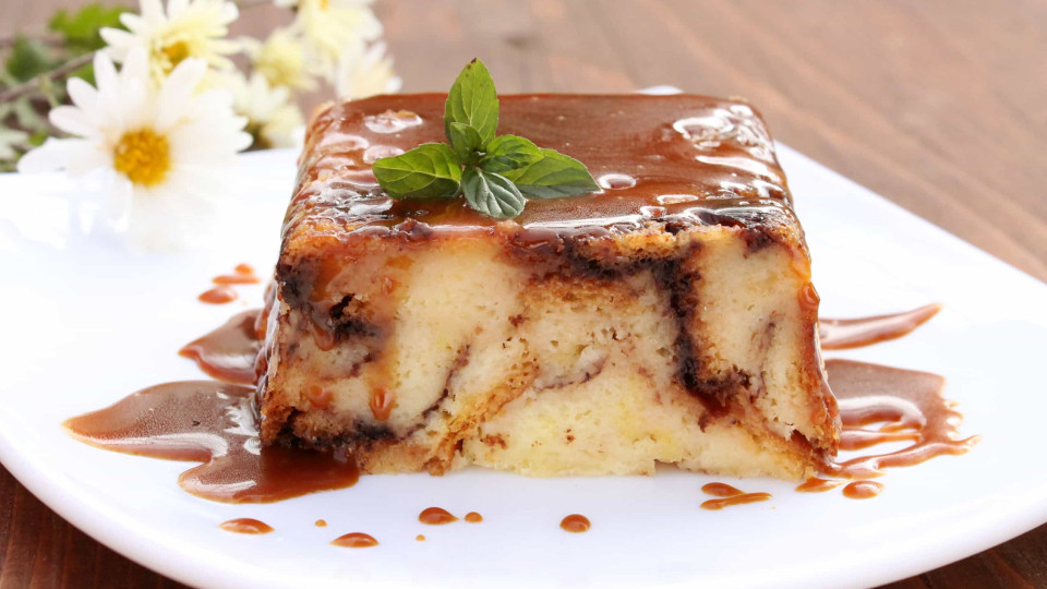 Doce, doce! Bolo de pudim de chocolate