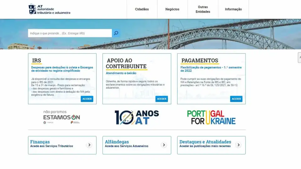 Entrega do IRS arranca 6.ª feira. Perdeu a senha do Portal das Finanças? 