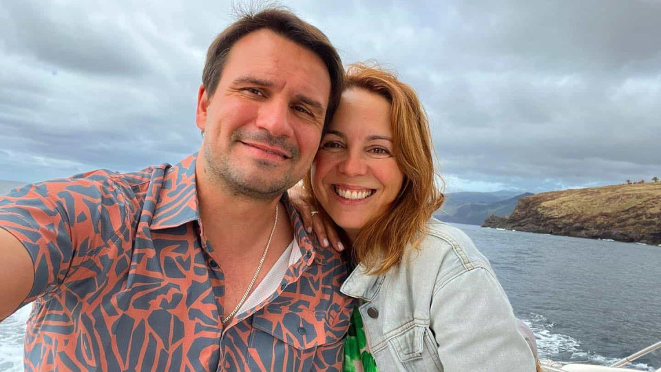 Tânia Ribas de Oliveira celebra aniversário do marido 