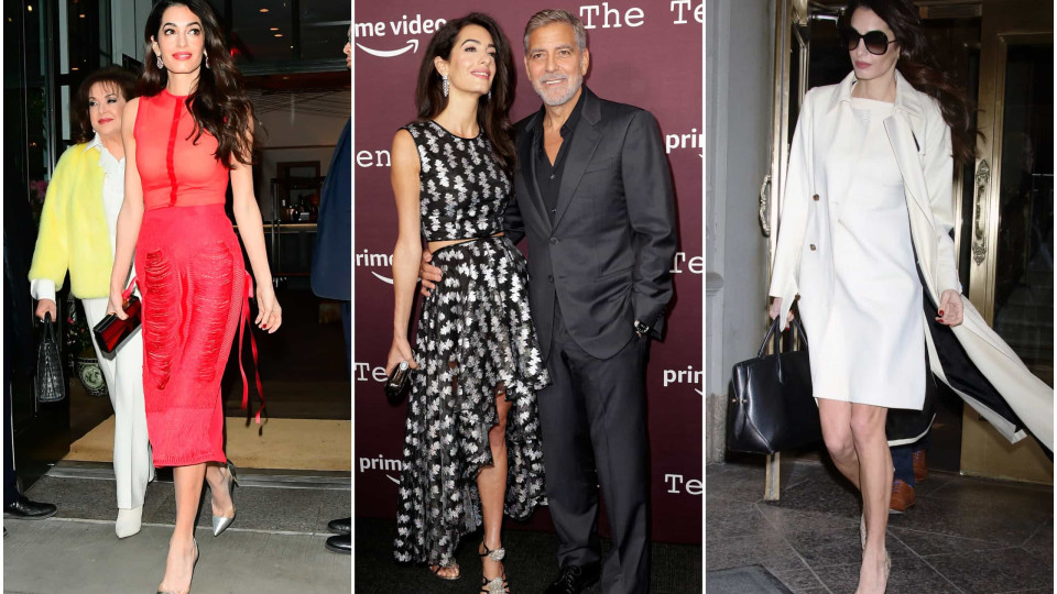 Look da Semana: Os vestidos elegantíssimos de Amal Clooney