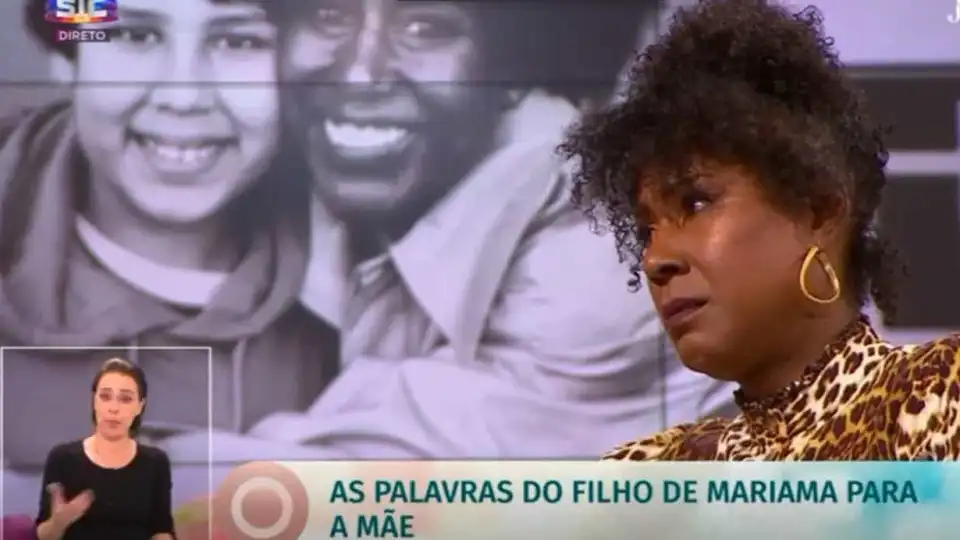 Mariama Barbosa em lágrimas com surpresa do filho: "Mais forte do que eu"