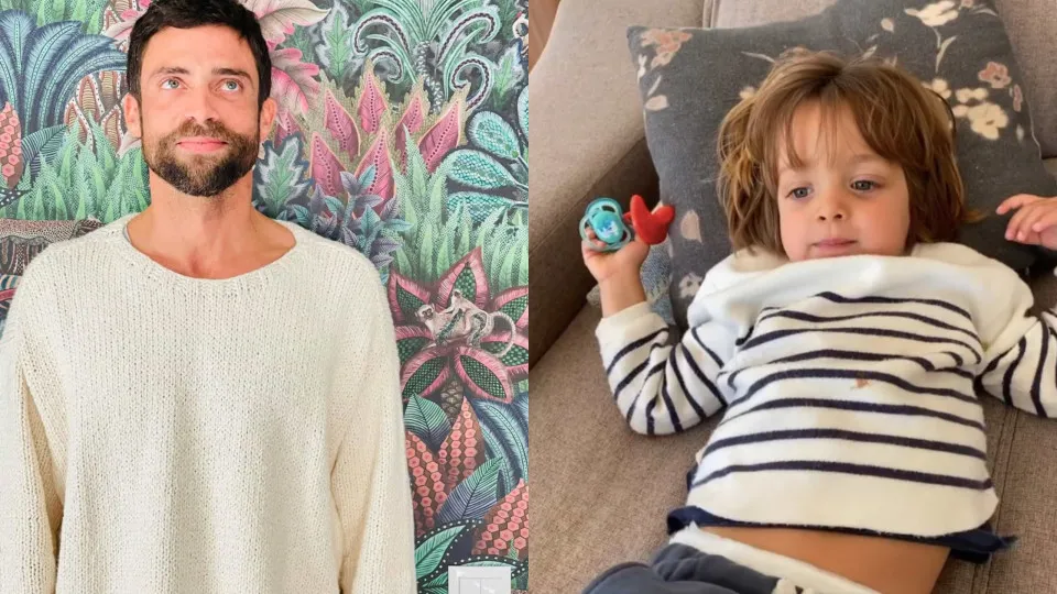 Diogo Amaral diverte-se com vídeo do filho a 'falar calão'