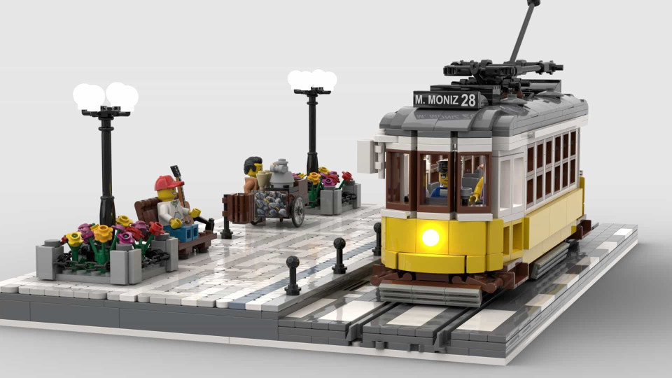 Projeto português do Elétrico 28 em Lego pode ser um produto oficial