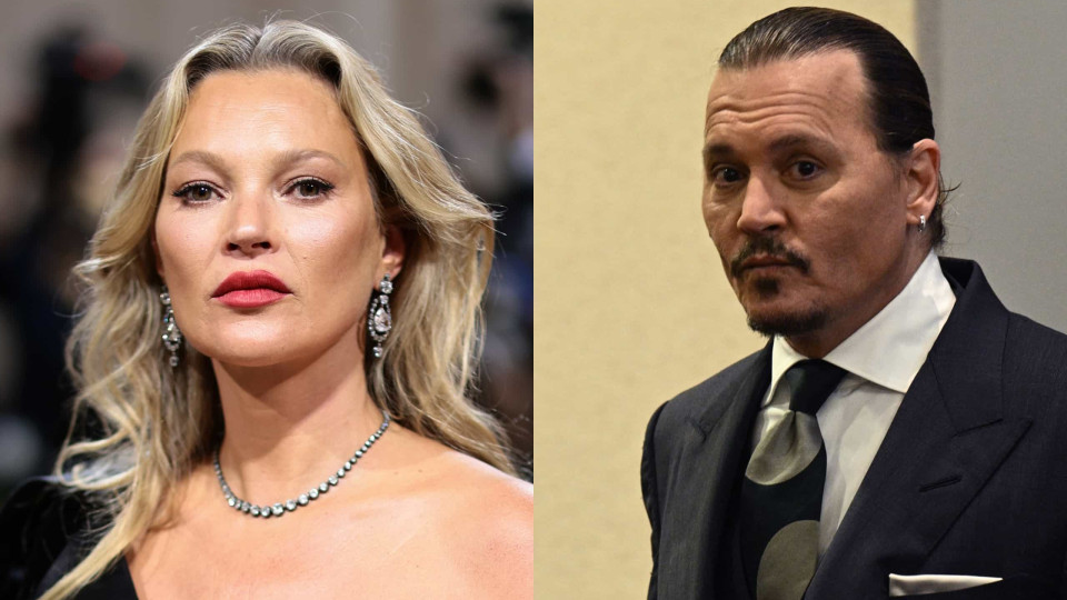 Kate Moss irá depor a favor de Johnny Depp em tribunal