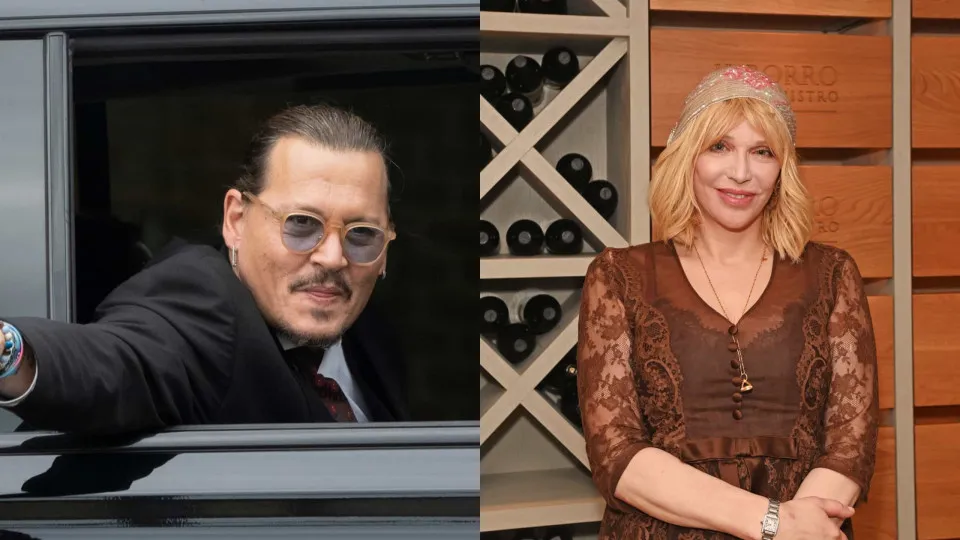 Courtney Love revela que Johnny Depp salvou-lhe a vida após overdose