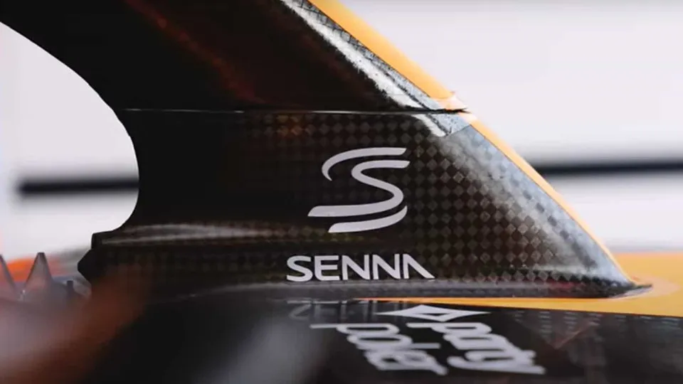Já viu a homenagem a Senna que estará sempre nos carros da McLaren?