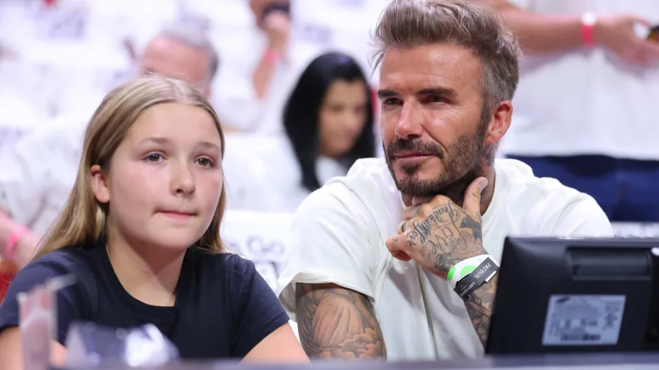 David Beckham partilha vídeo adorável da filha em bebé e faz declaração