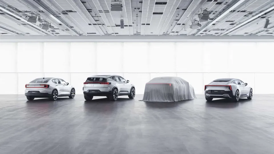 Nova imagem oficial deixa antever os Polestar... 3, 4 e 5