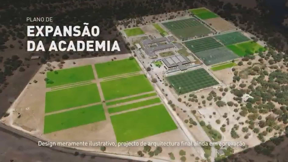 Sporting divulga projeto para renovação da Academia de Alcochete