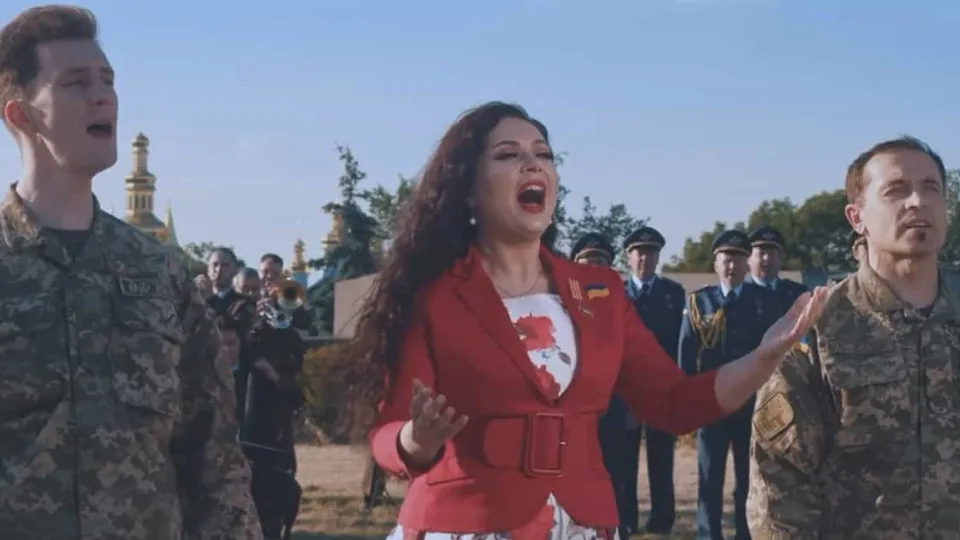 Vídeo. Ucrânia homenageia EUA com atuação no 4 de Julho