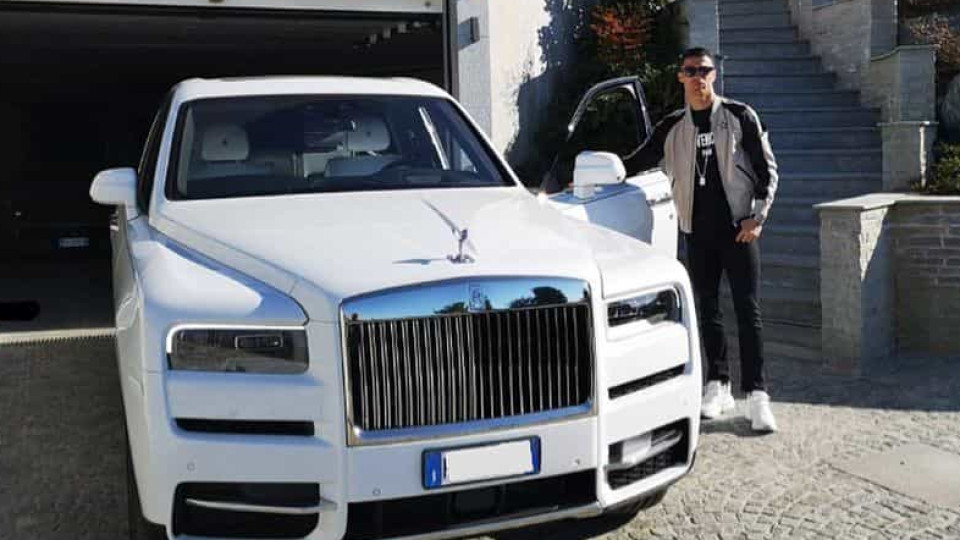 Ronaldo juntou mais um à coleção. Que outros Rolls-Royce tem na garagem?