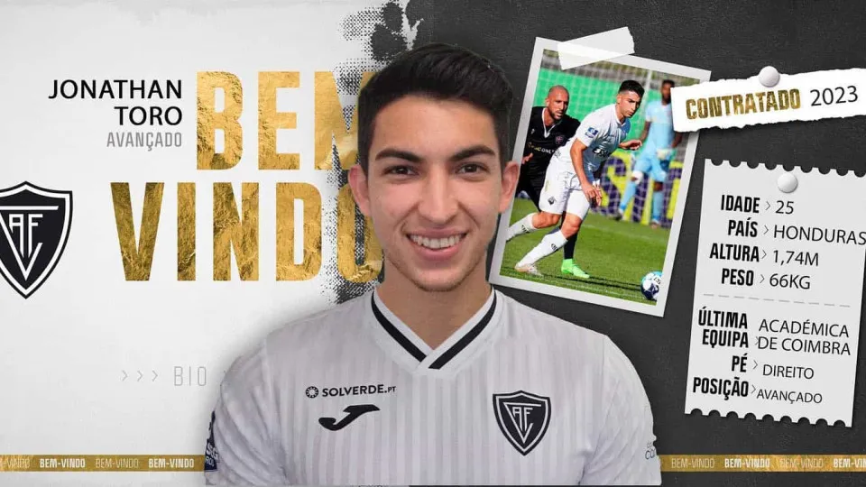 Oficial: Jonathan Toro deixa a Académica e ruma a Viseu