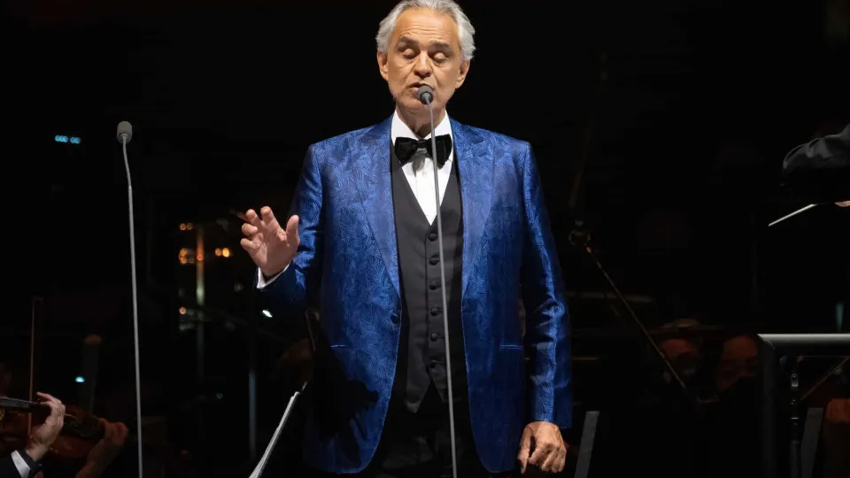 Andrea Bocelli dá dois concertos no Altice Arena em Lisboa em 2023