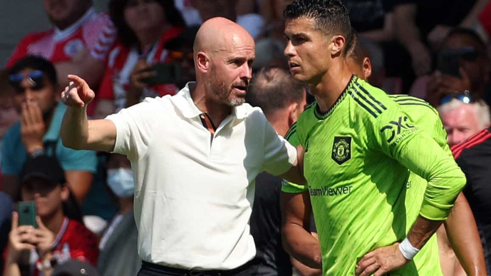 Cristiano Ronaldo não foi o único. Craques que se 'pegaram' com Ten Hag