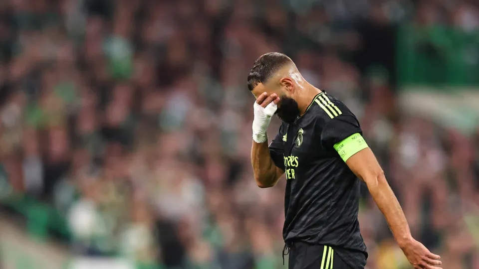 Alarmes no Santiago Bernabéu: Benzema tem lesão muscular