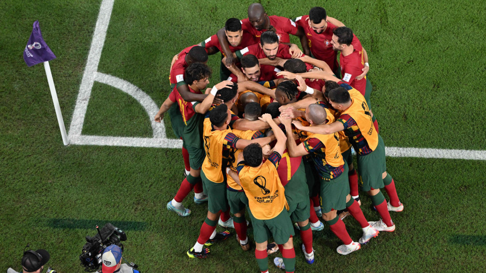 Portugal apanha susto, mas arranca Mundial'2022 com vitória (e liderança)
