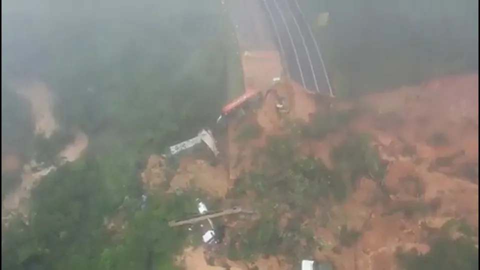 Pelo menos dois mortos em aluimento de terras no sul do Brasil